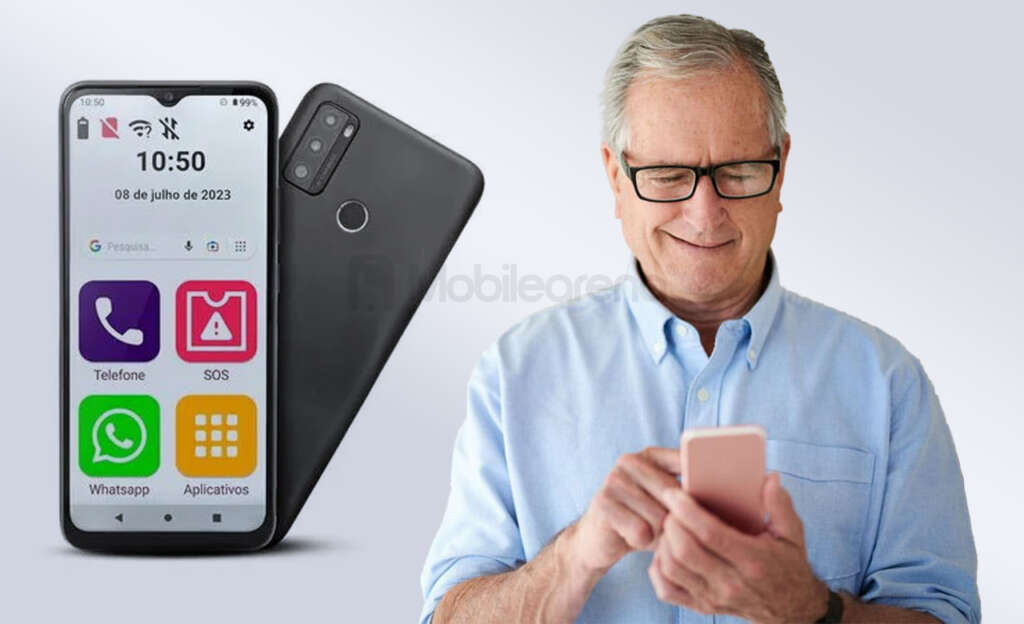 Qual o melhor celular para idoso? Dicas para facilitar a escolha 2026 Multilaser ObaSmart Conecta Ob026 Qual melhor celular para idoso
