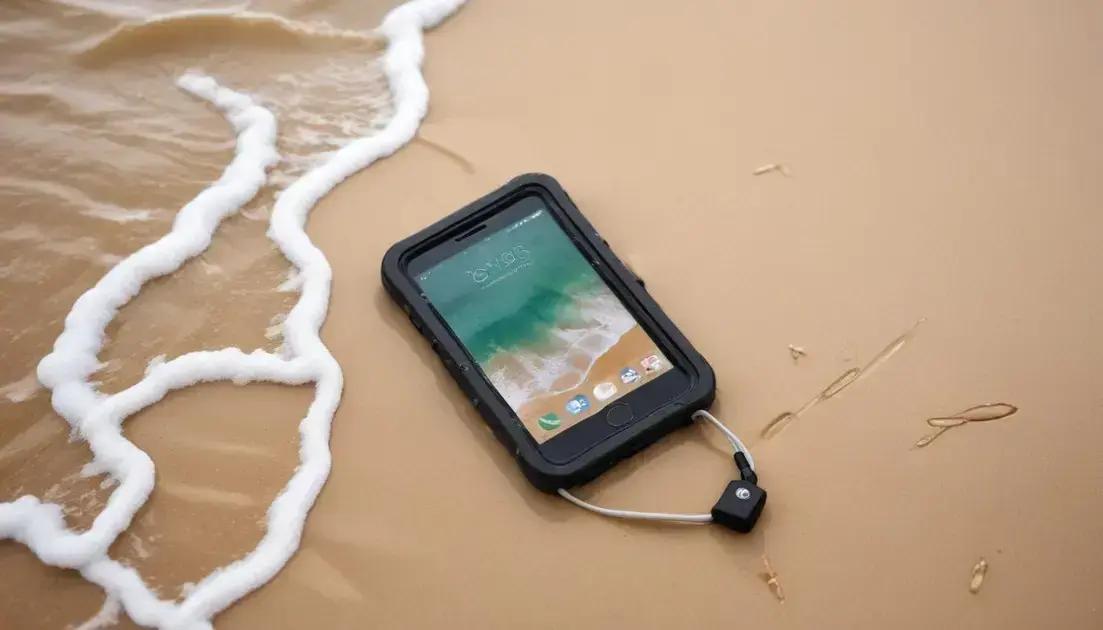 Melhor capa a prova d'água para celular: proteção essencial para seus momentos